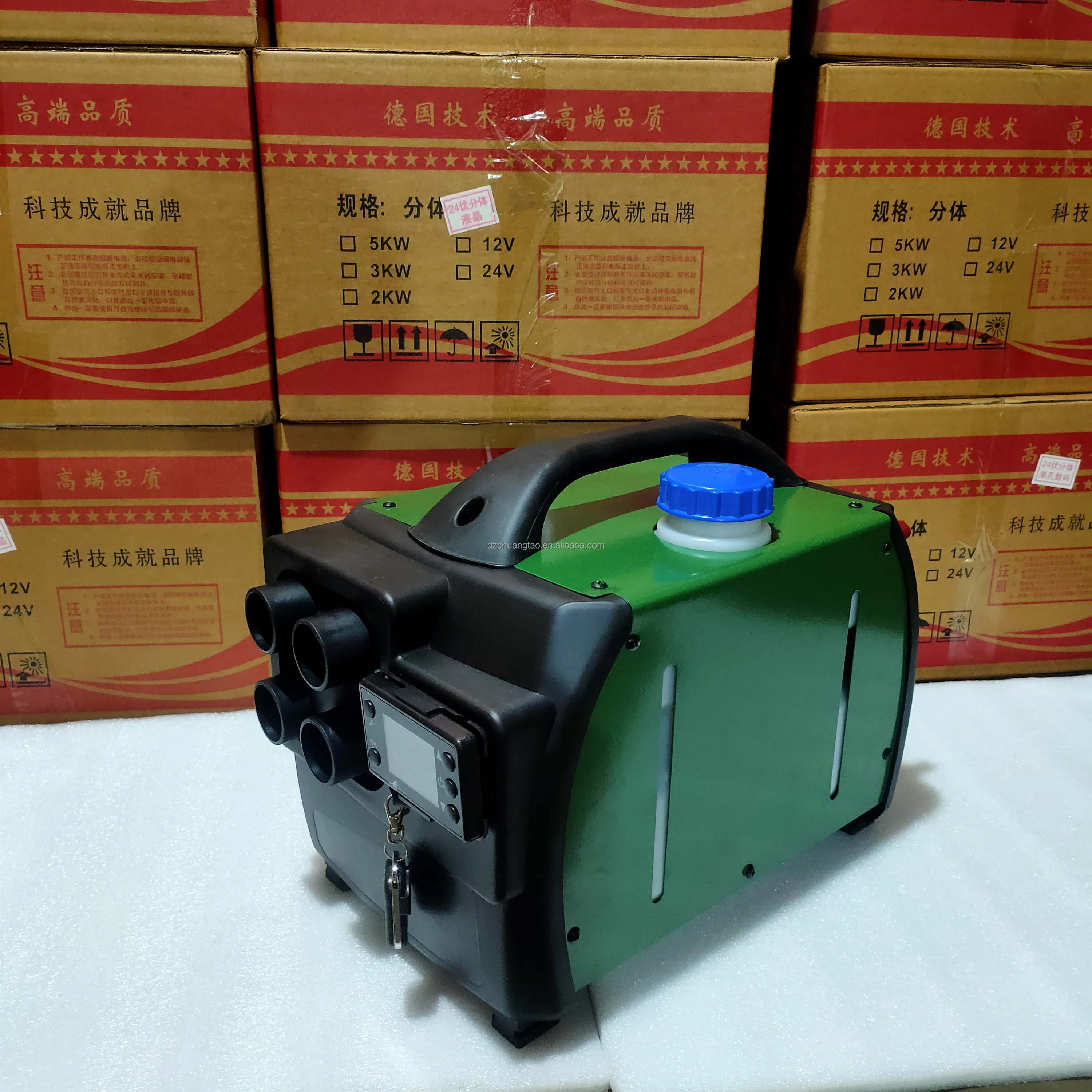 سخان هواء ديزل 12 فولت 24 فولت 5 كيلو وات لسخان السيارة الكهربائي