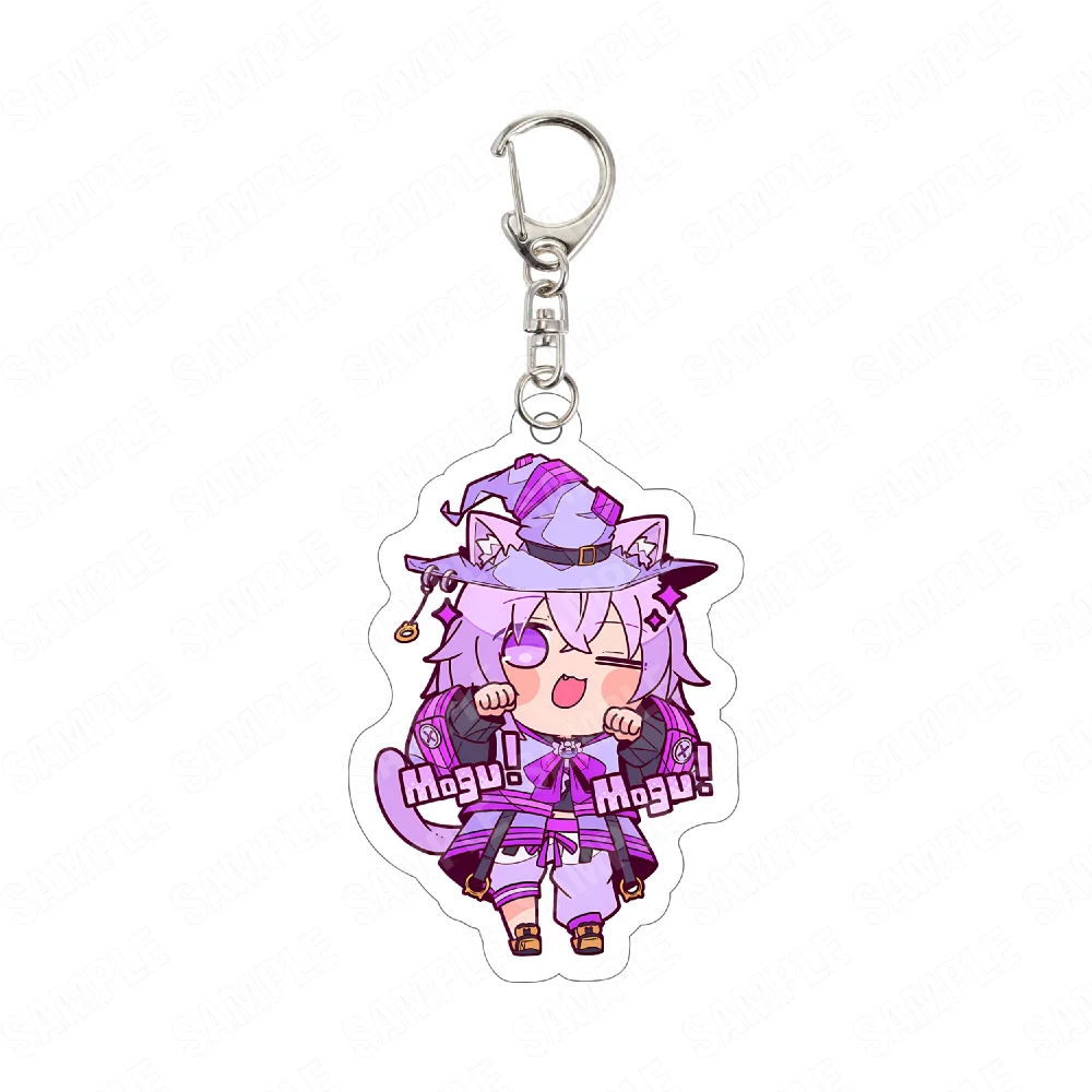 Hololive Gamers 6CM Acrylic Keychain Shirakami Fubuki Ookami Mio Nekomata Okayu Inugami Korone Song Wonder Future! - view 4