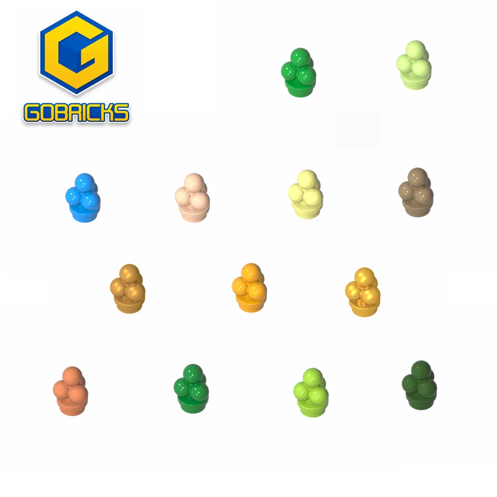 Food Themed Technical Parts GB 2023 Ice Cream Scoops Blocks Kids Toys Works with Lego 6254 Customization Custom Brickfigures