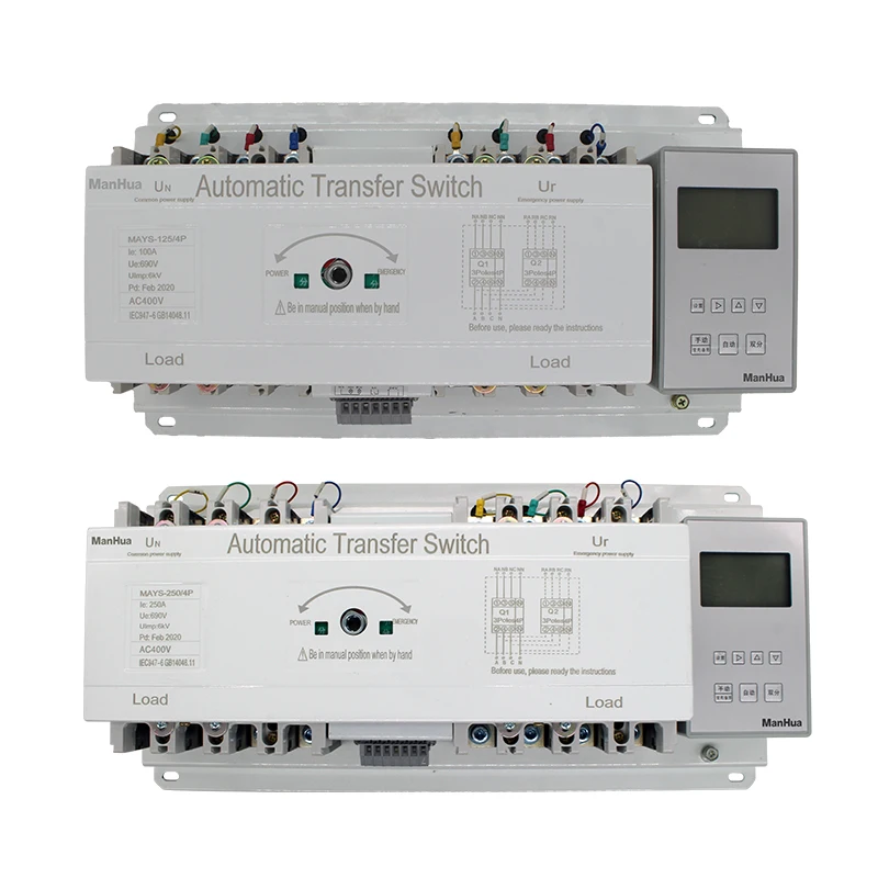 

Equipped with a Display Screen 110V/220V Mini ATS 32A 2P Ats Controller Generator 3 Pole Auto Dual Power Transfer Switch