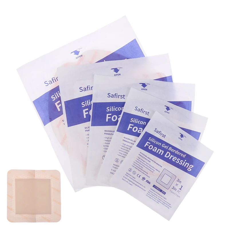 

1Pcs Thin Soft Hydrocolloid Wound Healing Pad Breathable Sweat Resistant Ulcer Acne Patch Bed Sore Care Adhesive Dressing