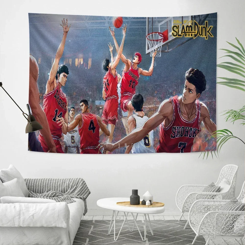 SLAM DUNK Printed Large Wall Tapestry Hanging Tarot Hippie Wall Rugs Dorm Art Home Decor