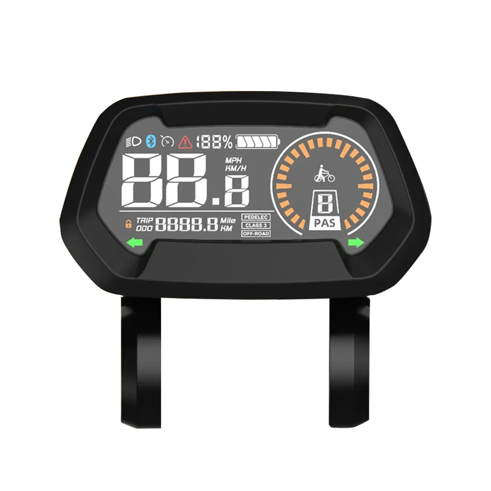 DZ43 دراجة كهربائية عرض مؤشر عالي الجودة ل BBS01B BBS02B BBSHD منتصف محرك المحرك 0-9 PAS سرعة UART Ebike
