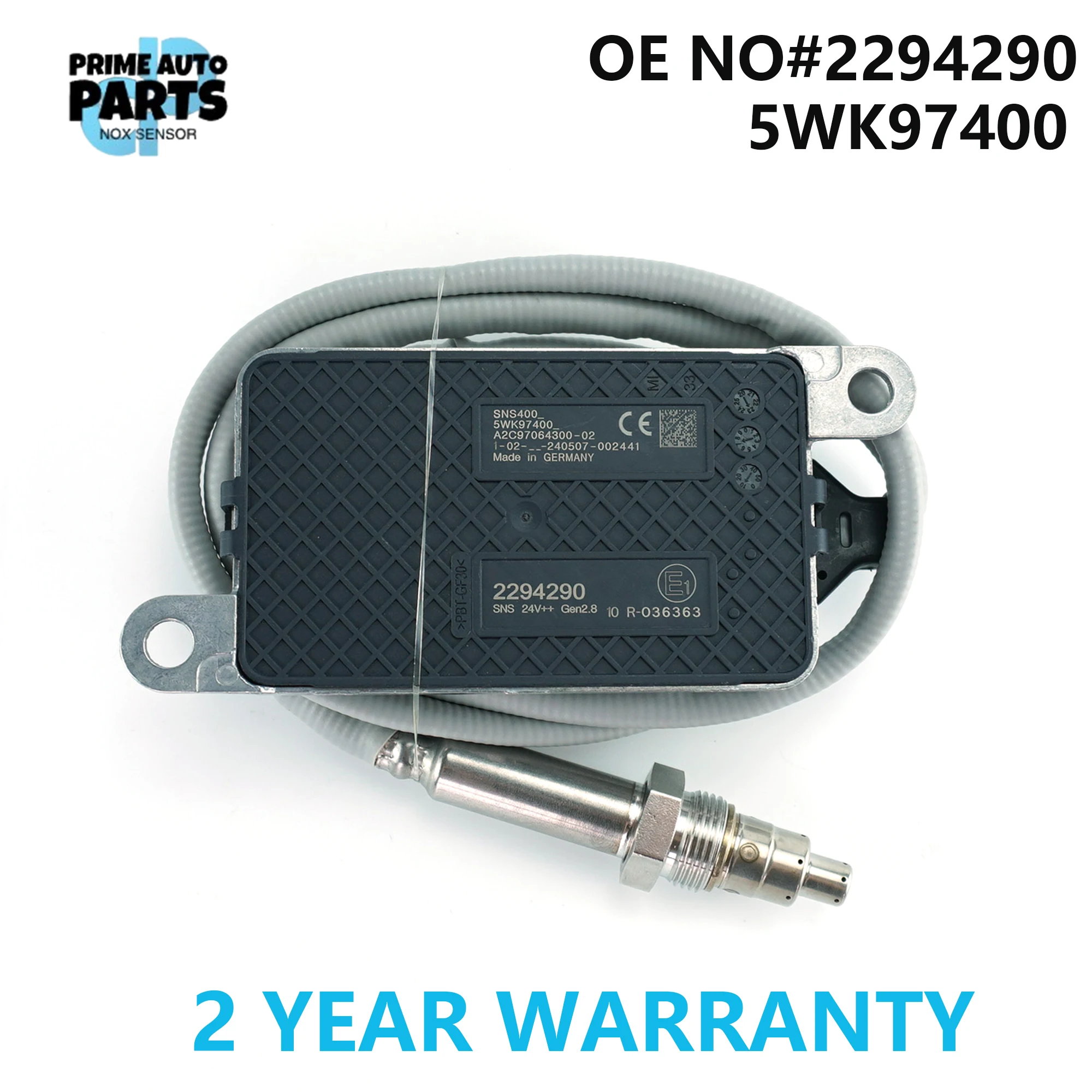

2294290 5WK97400 New Nitrogen Oxygen Sensor For Scania Engine Truck 5WK9 7400 NOx Sensor