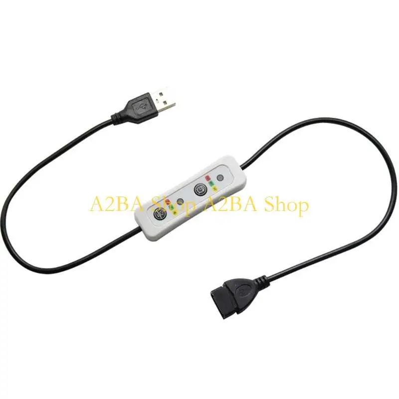 A2BA 3 속도 제어 USB 확장 케이블 스위치 코드 팬 컨트롤러 장비
