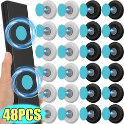Magnetic Hooks for Remote Control Wall-mounted Magnet Holders Keys Anti-Lost Storage Hook Fridge Stickers Home Office Organizer