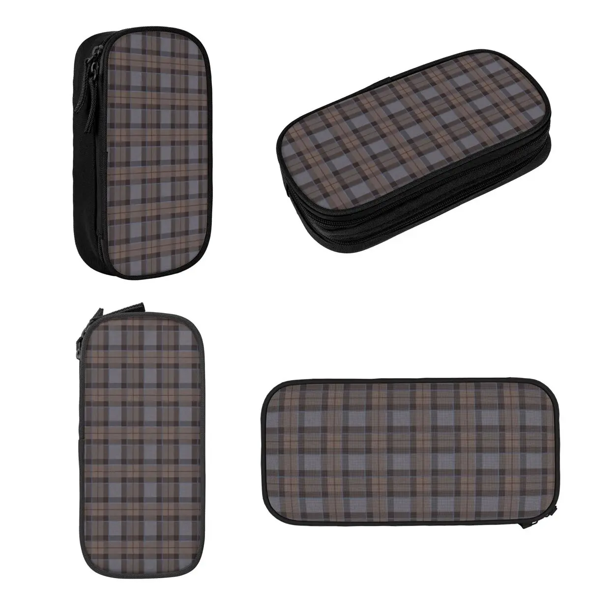 Outlander Tartan - Fraser Tartan Pencil Cases Large Capacity Pen Bags Pen Box Pencil Pouch For Boy Girl Stationery School Office