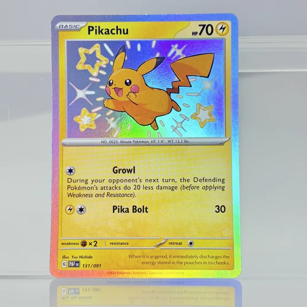 Holographic Game Trading Collection PTCG Proxy Cards Charizard Pikachu Mew EX Singl PKM Folienkarten PROXY Card