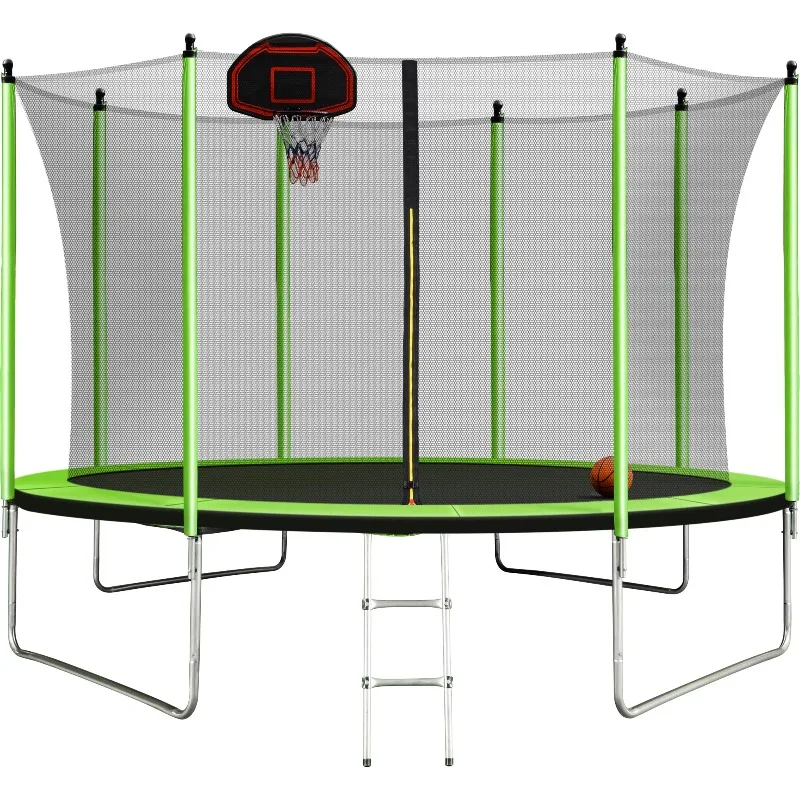 

Outdoor Trampoline For Kids Adult Jumping Outdoor Play Toy Stable Safe For Recreational