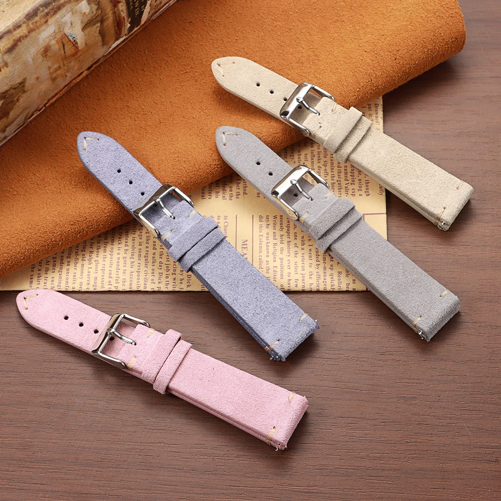 Pasek do zegarka z miękkiego z – Suede Strap Watch recenzja i cena
