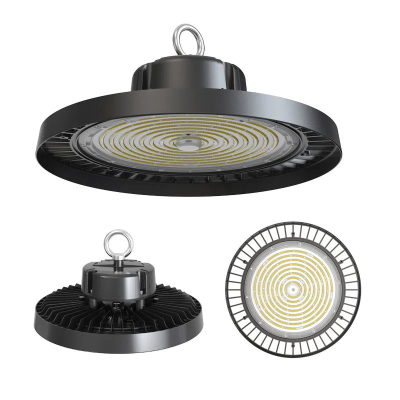 15000-36000lm 100-240W LED W kształcie UFO wysoka zatoka lampa W stylu industrialnym oświetlenie komercyjne z TUV CE RoHS