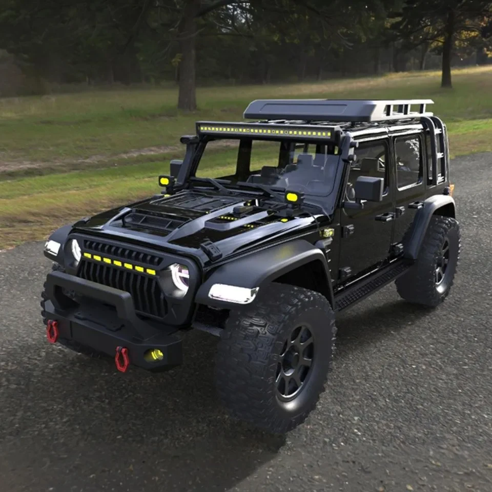 Modelo de carro crawler rc ck5811, escala 1/7, motor sem escova, brinquedo elétrico, simulação off-road, veículo de controle remoto para amadores