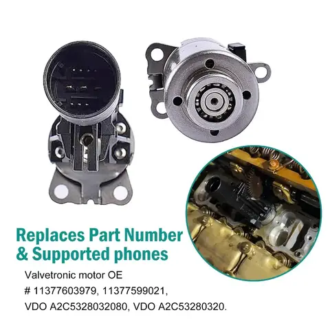 Moteur d'actionneur de synchronisation Valvetronic de culasse 11377603979 A2C53280320, pour BMW N20 N55 135i 228i 320i 328i 428i 7603979-07