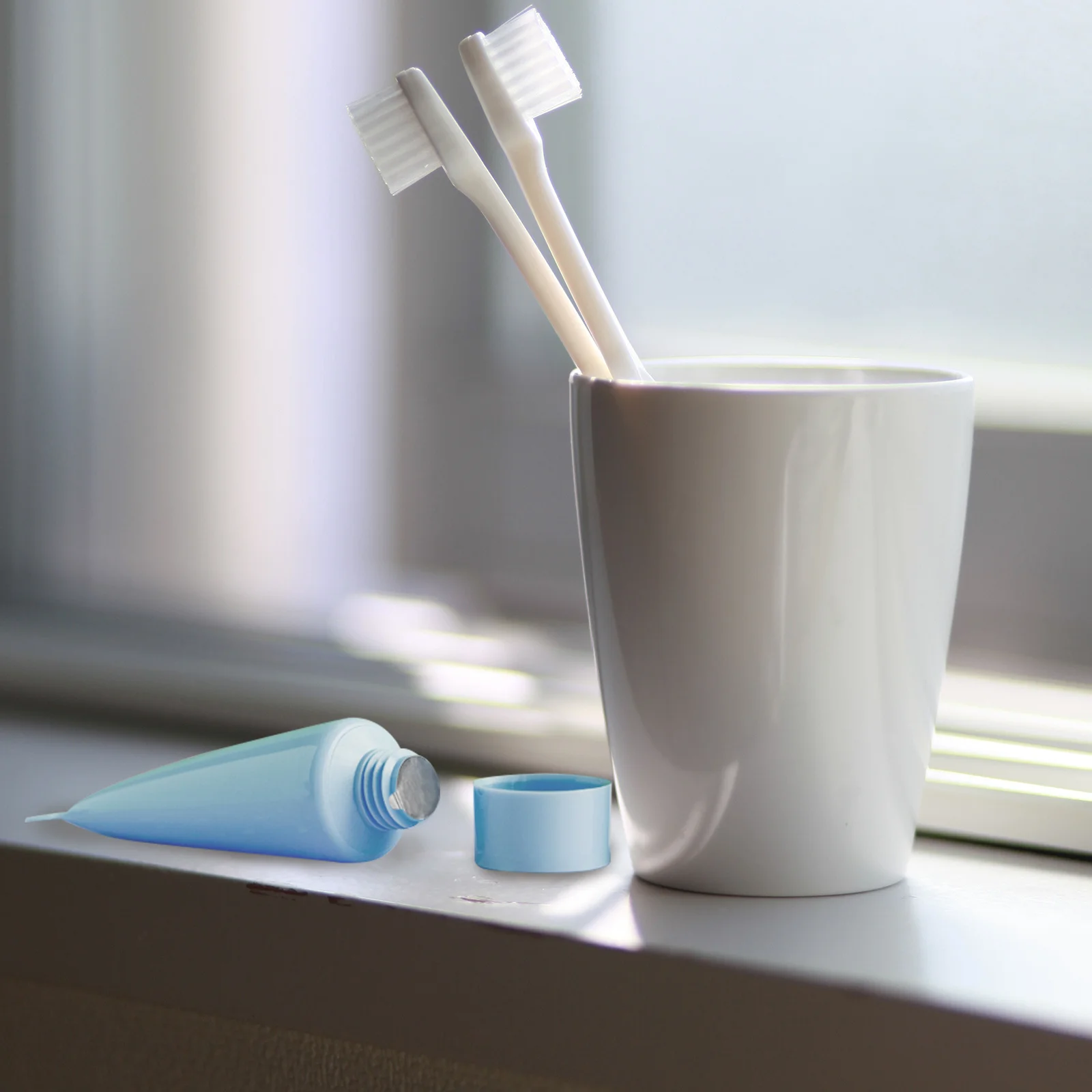 6 Sheets Aluminium Foil Sealing Stickers Self-Adhesive Clean Tube Toothpaste Facial Skin Care Stickers