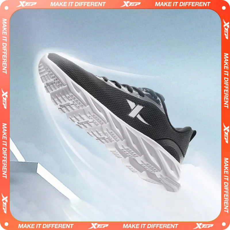

Xtep Running Shoes For Men 2021 Summer Lightweight Men's Sports Shoes Cushioning Jogging Breathable Sneakers 879219110037