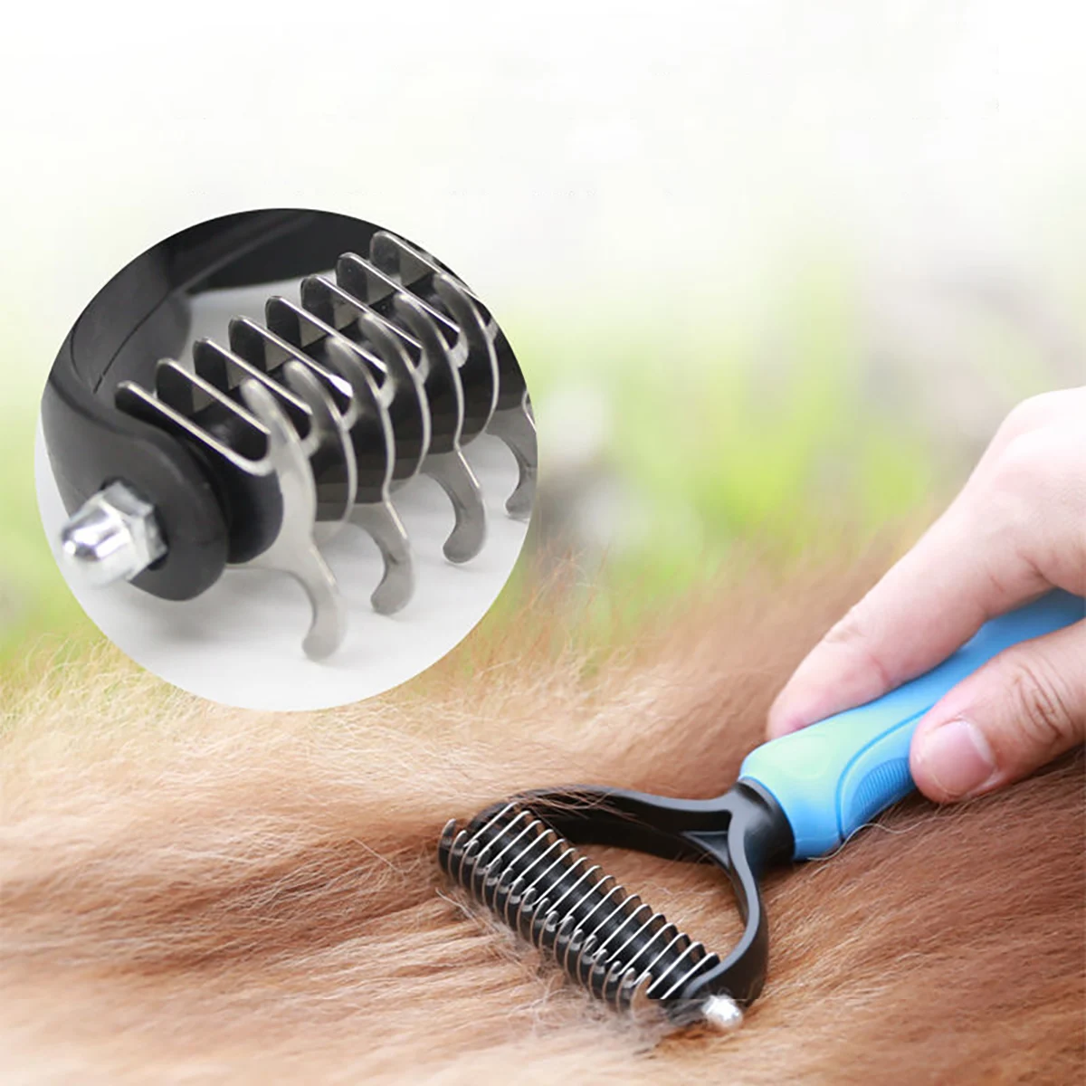 New Professional Pet Cat Hair Removal Comb Brush Dog Grooming Shedding Tools Puppy Hair Shedding Trimmer Pet Fur Trimming Combs