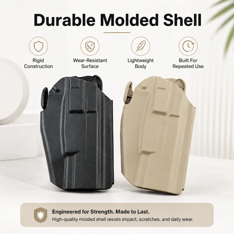 Full Accessory Pack ABS Flip Storage Case Textured Anti-slip Outer Surface Adjustable Base Mount Hobby Custom Model Holding She