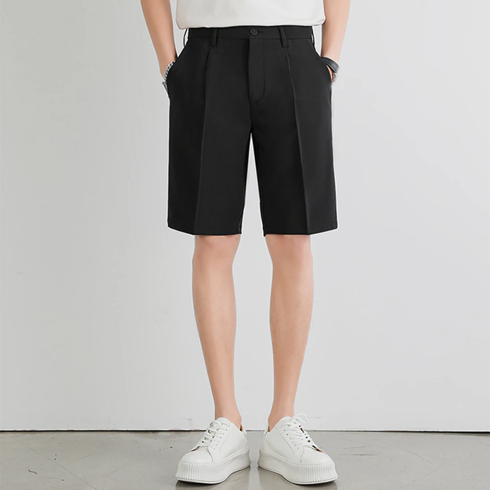 Thin Trousers Mens Shorts Casual Outfits 36 Loose Fit Gym Shorts For Men Casual Shorts Daily Wear Medium Waist