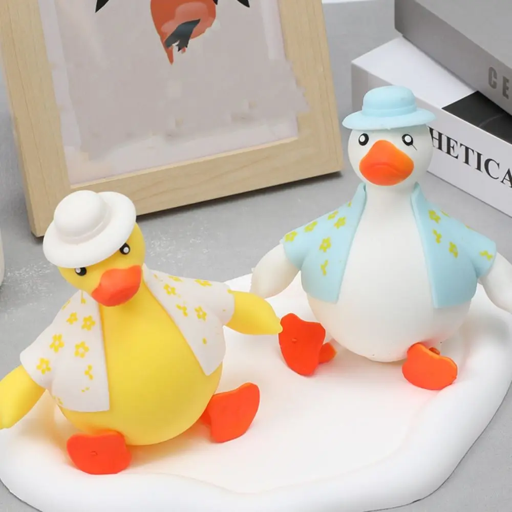 Duck Shape Slow Rising Squeeze Toy Slow Rising Cartoon Slow Rebound Toy Rebound Ball Tpr Slow Rebound Stress Relief Toy