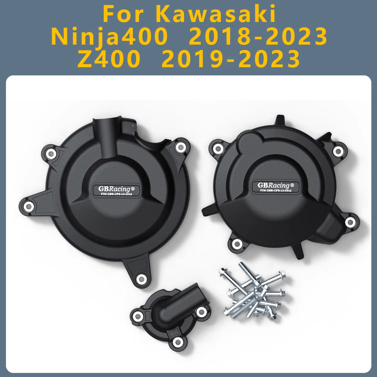 

Motorcycles Engine Cover Protection case For Kawasaki Ninja400 Z400 2023 2022 2021 2020 2019 Ninja 400 Z-400 Z