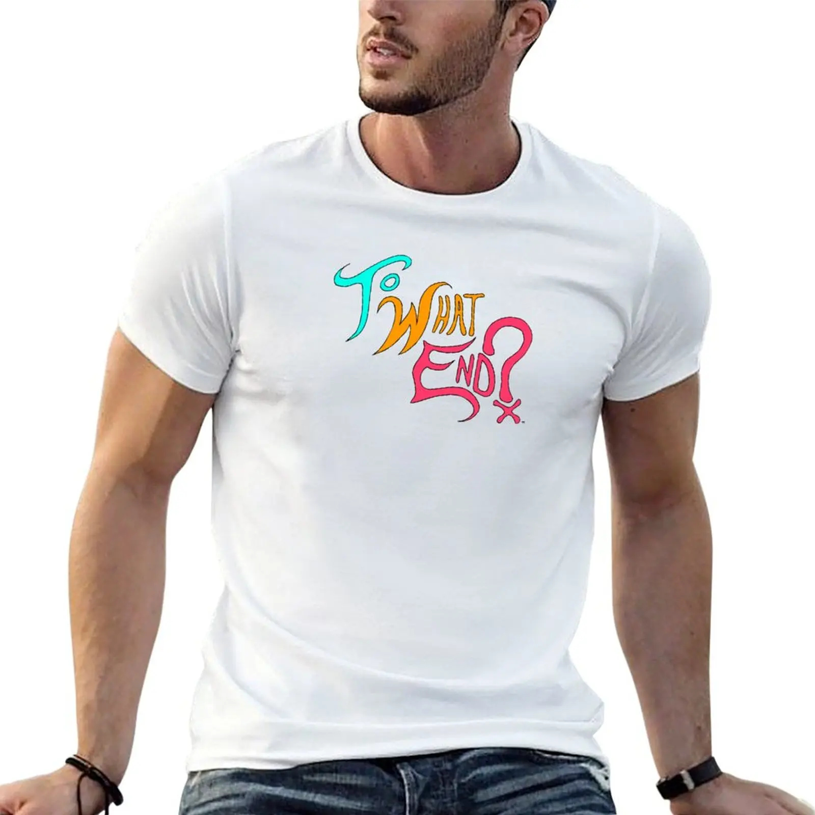 To What End? T-shirt plus size tops summer top graphics sublime workout shirts for men