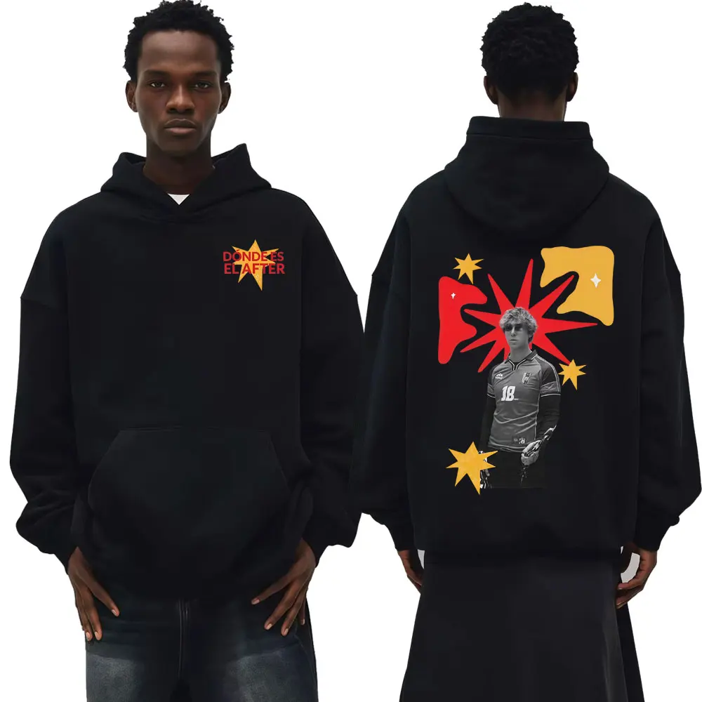 Sudaderas con capucha estampadas Rawayana Donde Es El After Tour, ropa para hombre, sudaderas góticas clásicas Harajuku, sudaderas informales de alta calidad