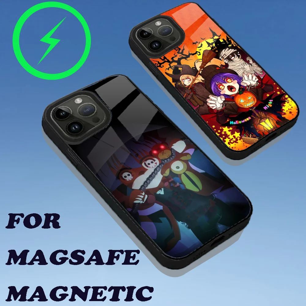 

Aanime DARK GATHERING Phone Case For iPhone 16,15,14,13,12,11,Plus,Pro,Max Mini Magsafe Magnetic Wireless Charging