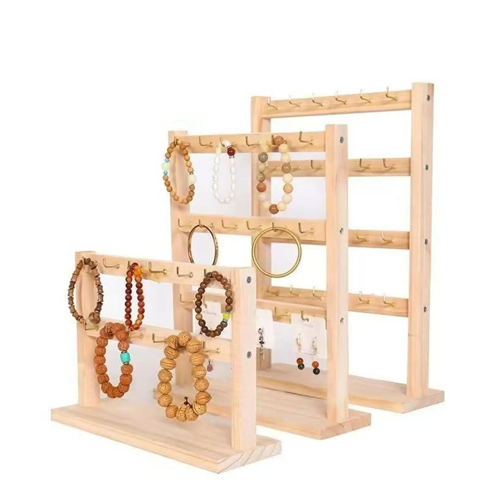 

Earring Display Stand for Selling Jewelry Display Rack for Vendors Earring Holder Stand for Keychains Necklaces Bracelets