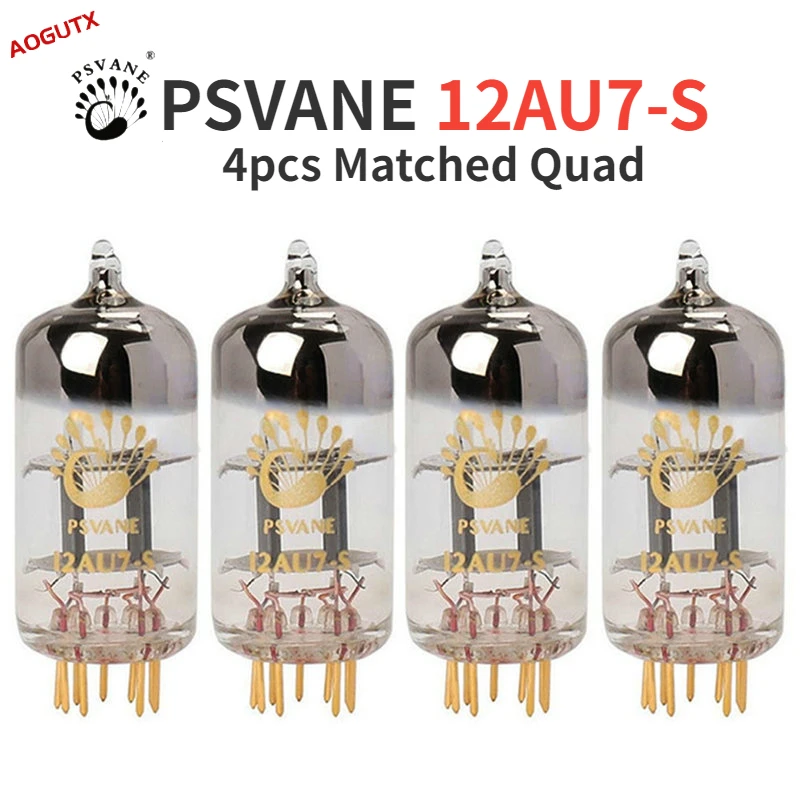 PSVANEVacuum Tube12AU7-S Precision Pairing Tubes for Electronic Tube Amplifier HIFI Audio Amplifier Kit Original Factory Matched