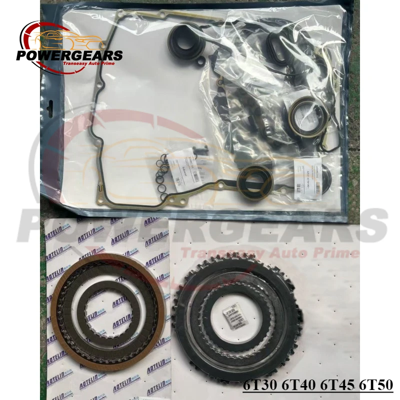 

Brand New 6T30 6T40 6T45 6T50 Transmission Master Rebuild Kit Fits For GM Buick Chevrolet Opel Cruze Malibu & More