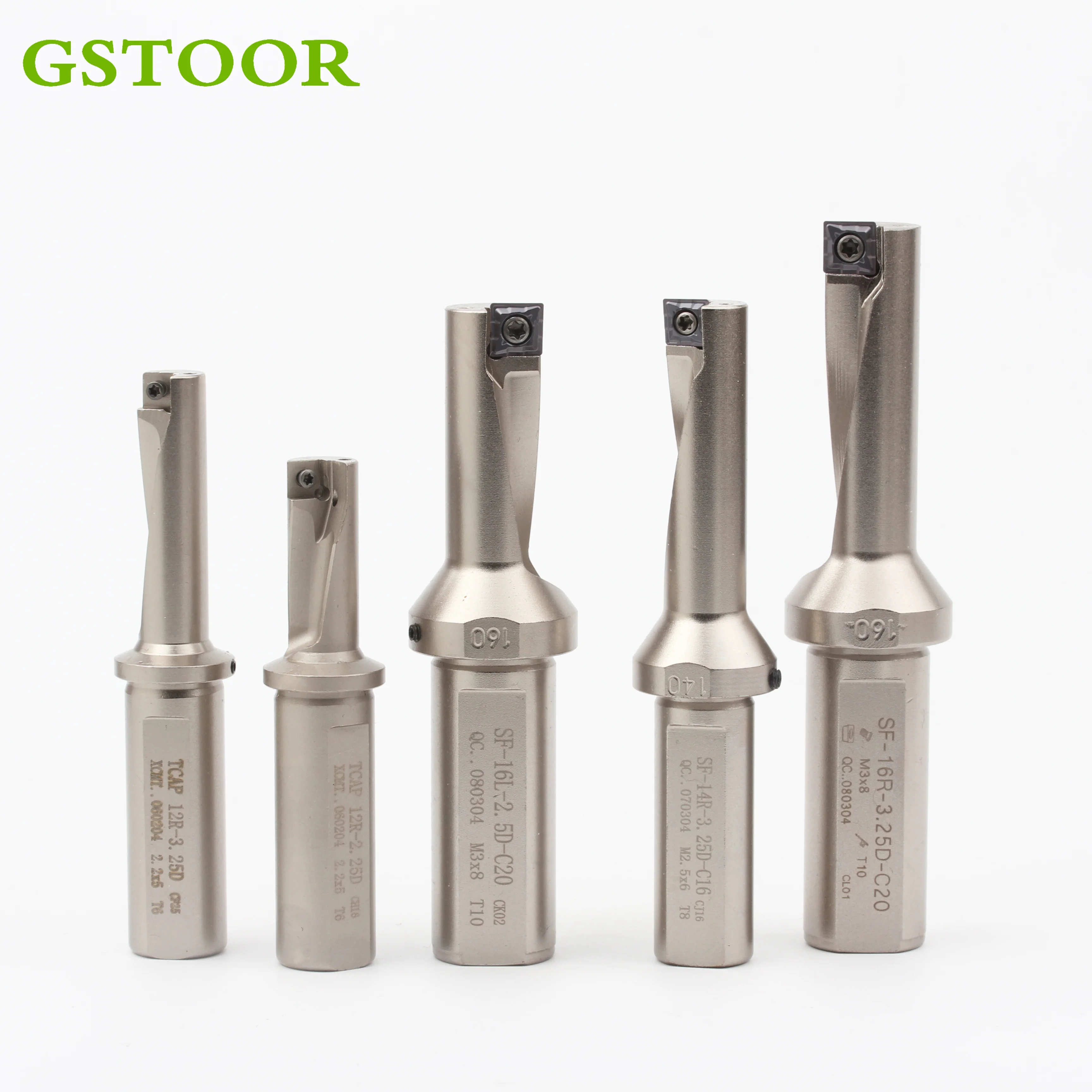 

1PC SF-10R-2.5D-C16 SF-12R-3.25D-C16 14R 16R U-Drill Turning Toolholder CNC Lathe Cutter For QCMT Drilling Bits Carbide Inserts