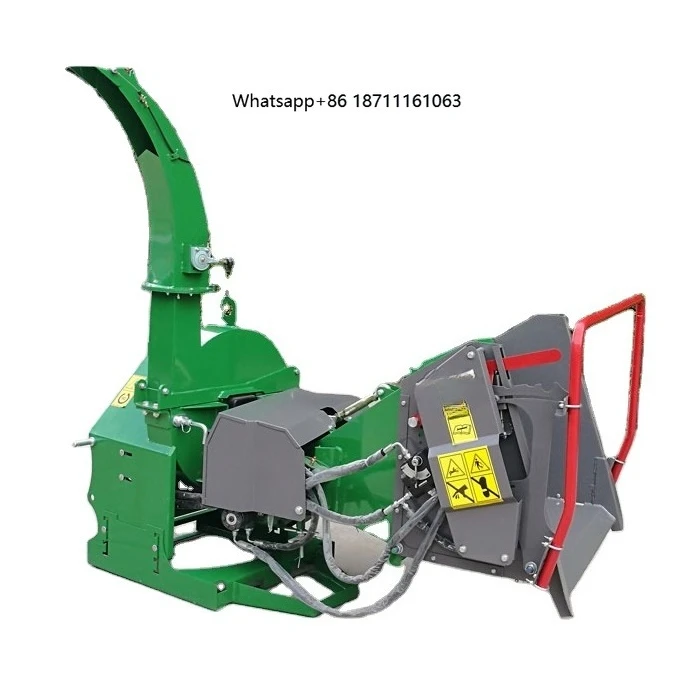 CE Approved PTO Driven Tractor Wood Chipper Machine