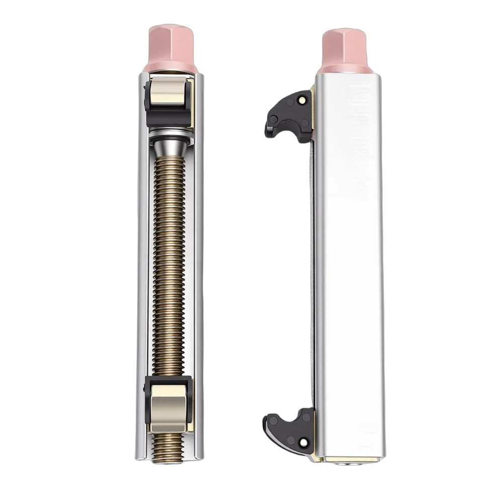 2PCS Carbon Steel Motorcycle Shock Spring Compressor 3/8in Interface Adjustable Shock Spring Compression Tool Universal