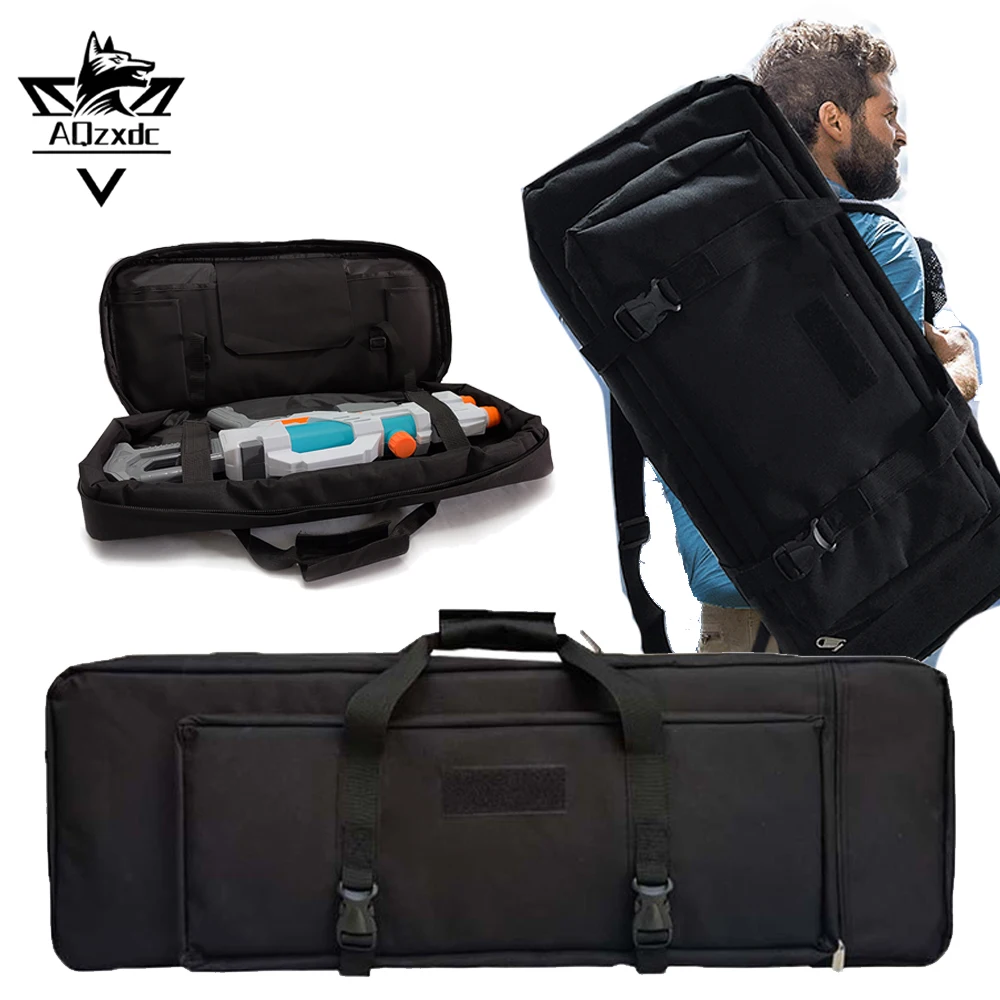 

Tactical Backpack StorageBag Multi-Functional Double-Layer Waterproof Shockproof Pouch CS Equipment Storage Pack for Shooting