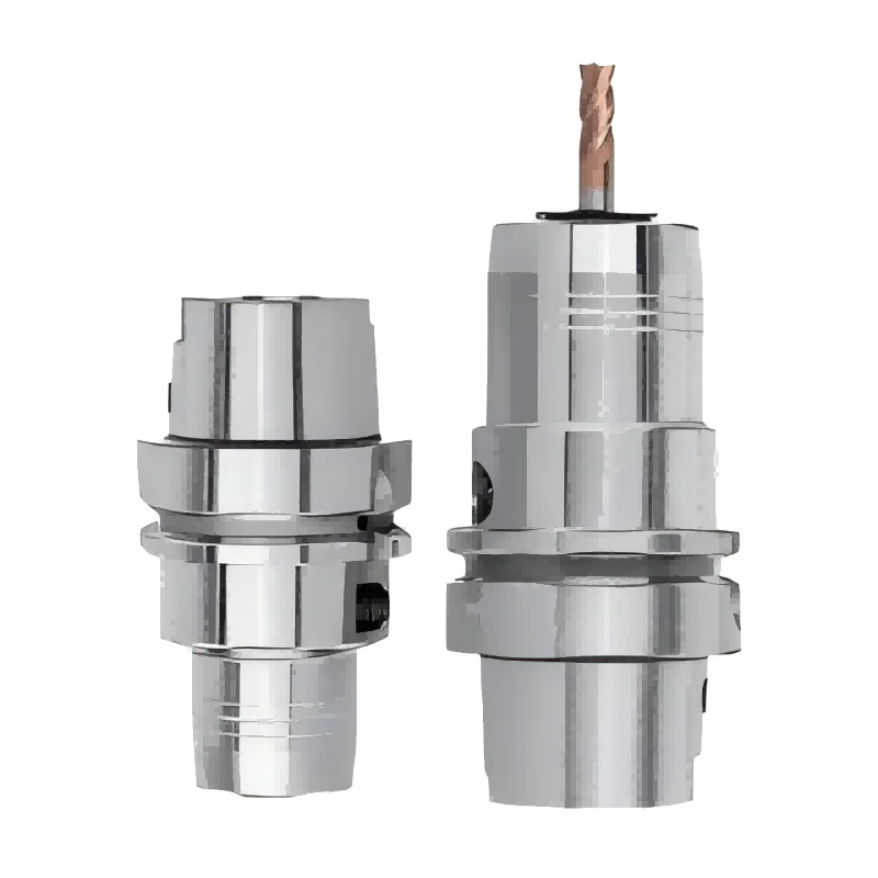 Uniform hydraulic clamping, anti-vibration/anti-rust, mold/automotive precision machining-hsk-e high-precision hydraulic chuck