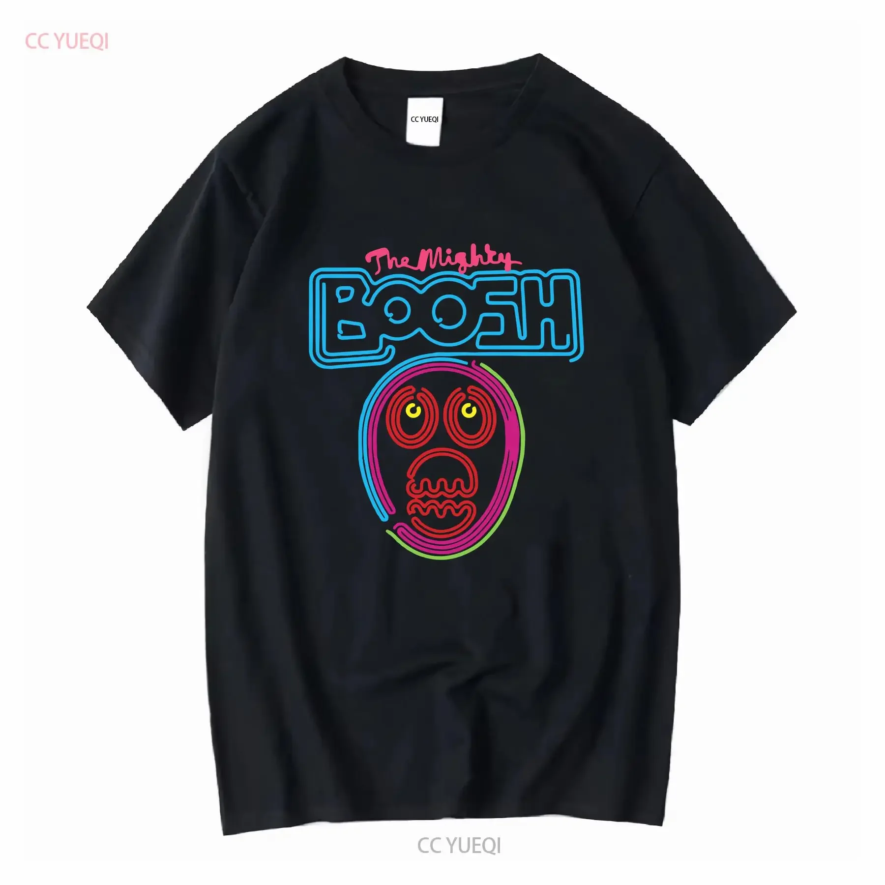 Vintage Y2K The Mighty Boosh Band t-shirt taille XL noir vintage lavé légèrement respirant élégant décontracté unisexe