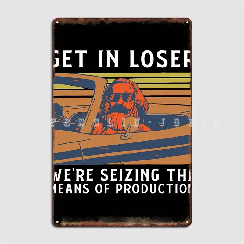 Get Loser Were Seizing The Metal Sign Kitchen Wall Decor Club Home Decoration Tin Sign Poster