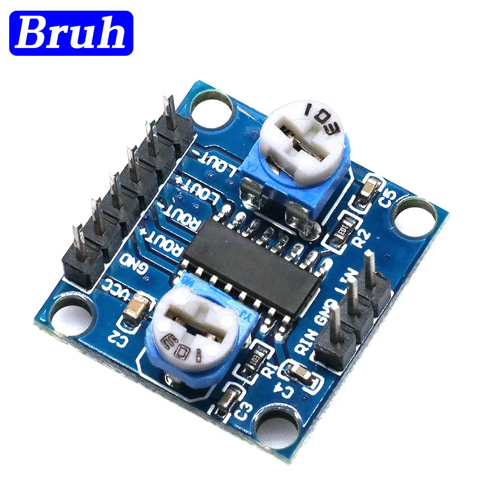 PAM8406 Digital Amplifier Board With Volume Potentiometer 5Wx2 Stereo for arduino