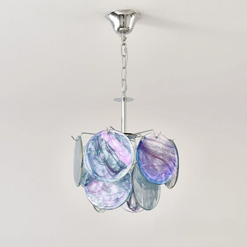 Italy Modern Classcial Beauty Handmade Colorful Glass Pendant Lights Romantic Home-applicant LED Lamps For Dining Room