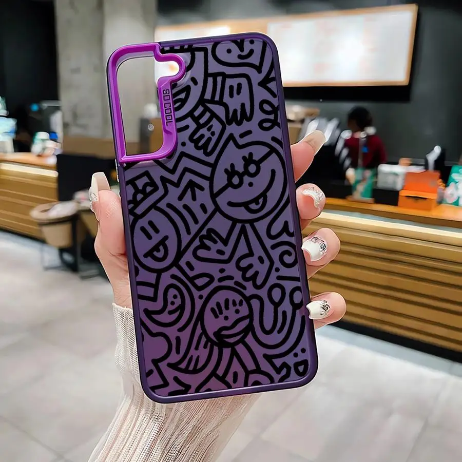 حافظة لهاتف سامسونج جالاكسي S21 S24Ultra S20 FE S24 FE S25Plus نوت 20 Ultra S22 Ultra S25 S23 غطاء ناعم #3