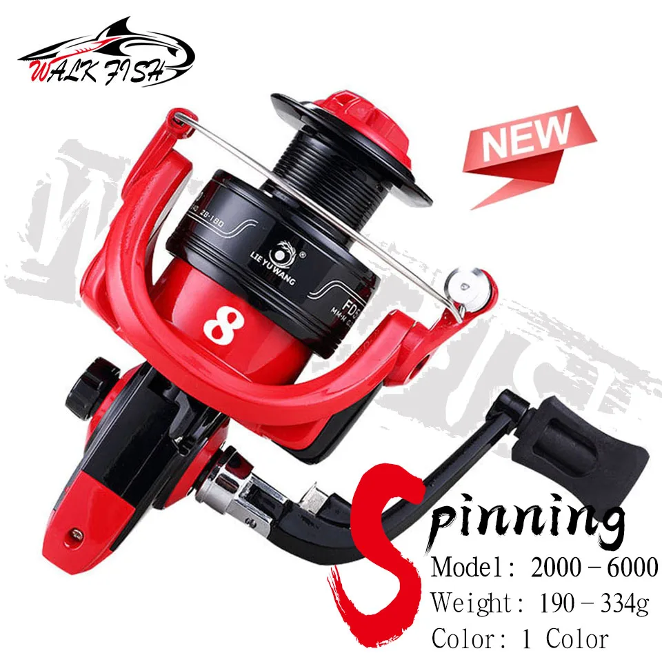 

WALK FISH High Speed Fishing Reels G-Ratio 5.0:1 Bait Folding Rocker spinning wheel fishing reel carpa molinete de pesca