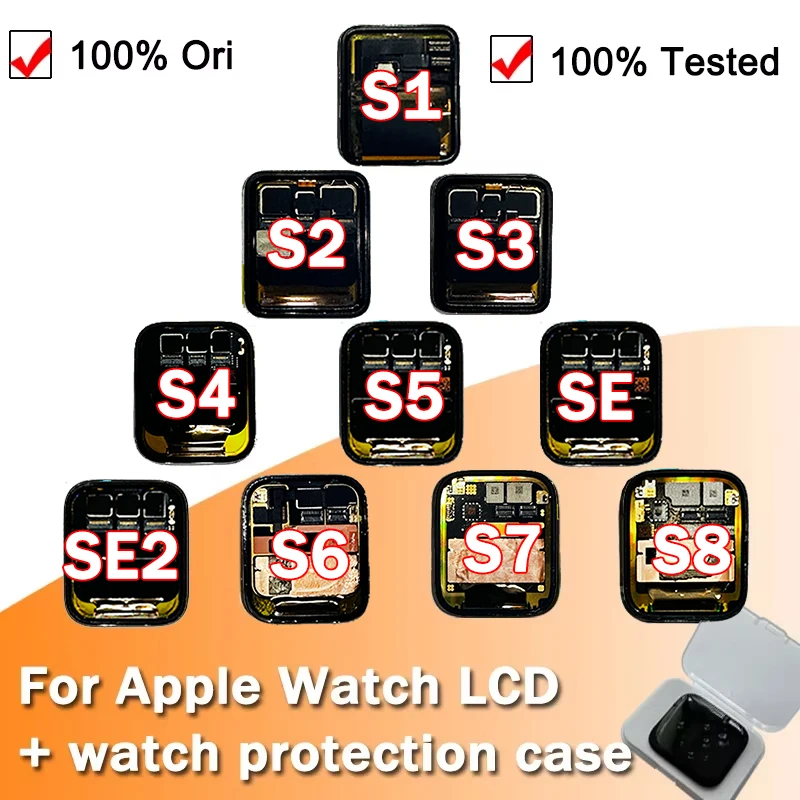 OLED iWatch Substitution For Apple Watch Series 1 2 3 4 5 6 7 8 SE SE2 38/42/40/44/41/45mm Lcd Display Screen Digitizer Assembly