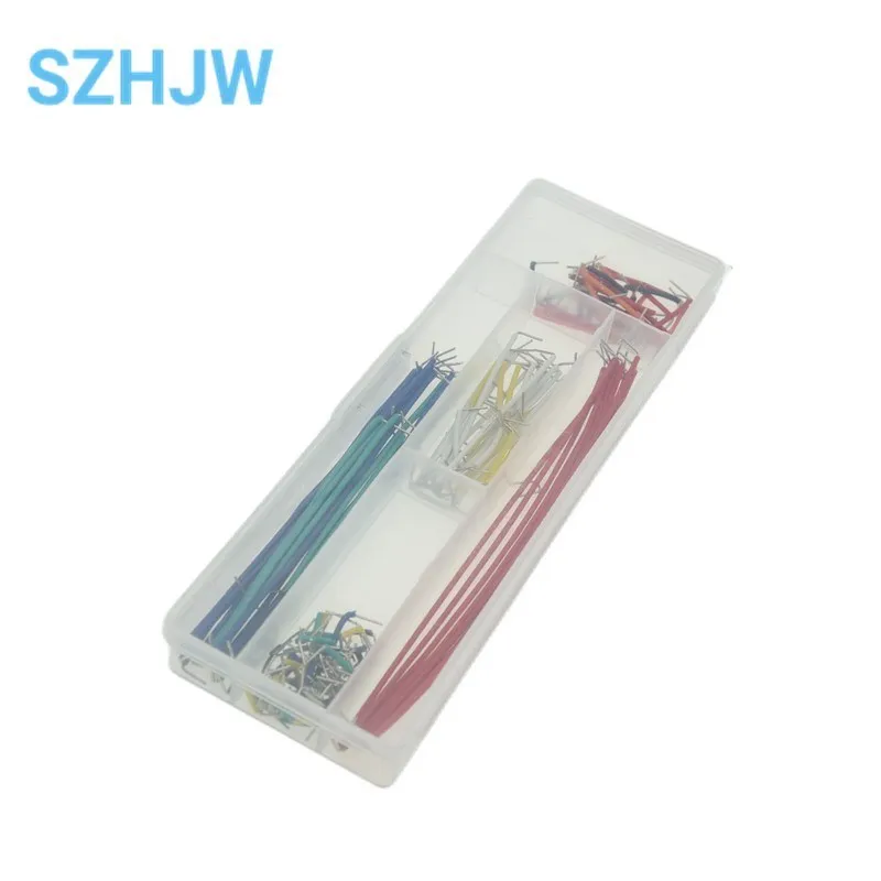Kit De 840 Fils De Liaison Pour Breadboard | Mâle Vers Mâle, 14 Longueurs (2mm à 125mm), Avec Boîte De Rangement