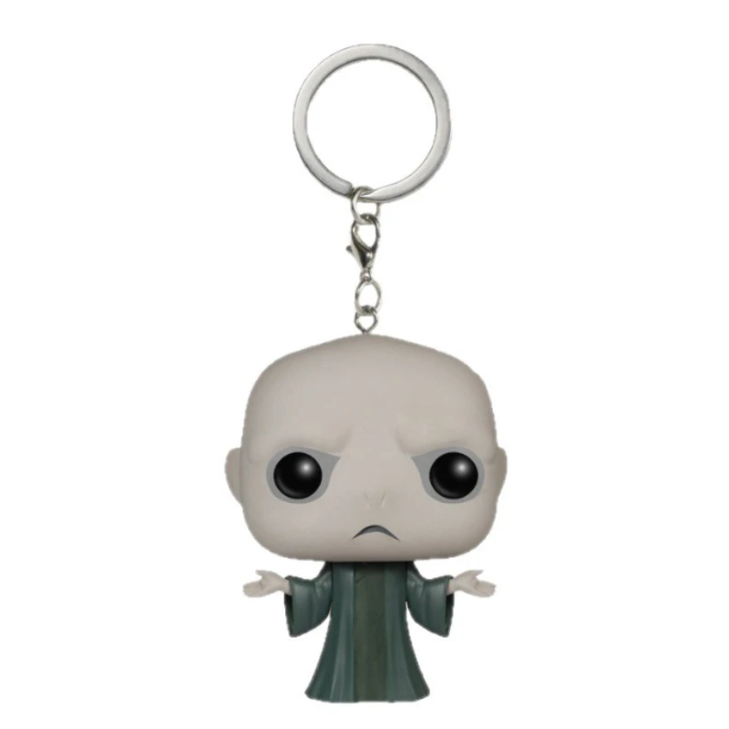 Wizarding World Character Keychain Set, Cute Mini Figure Key Rings, Collectible Bag Charms, Ideal Gift for Fans & Kids view 5