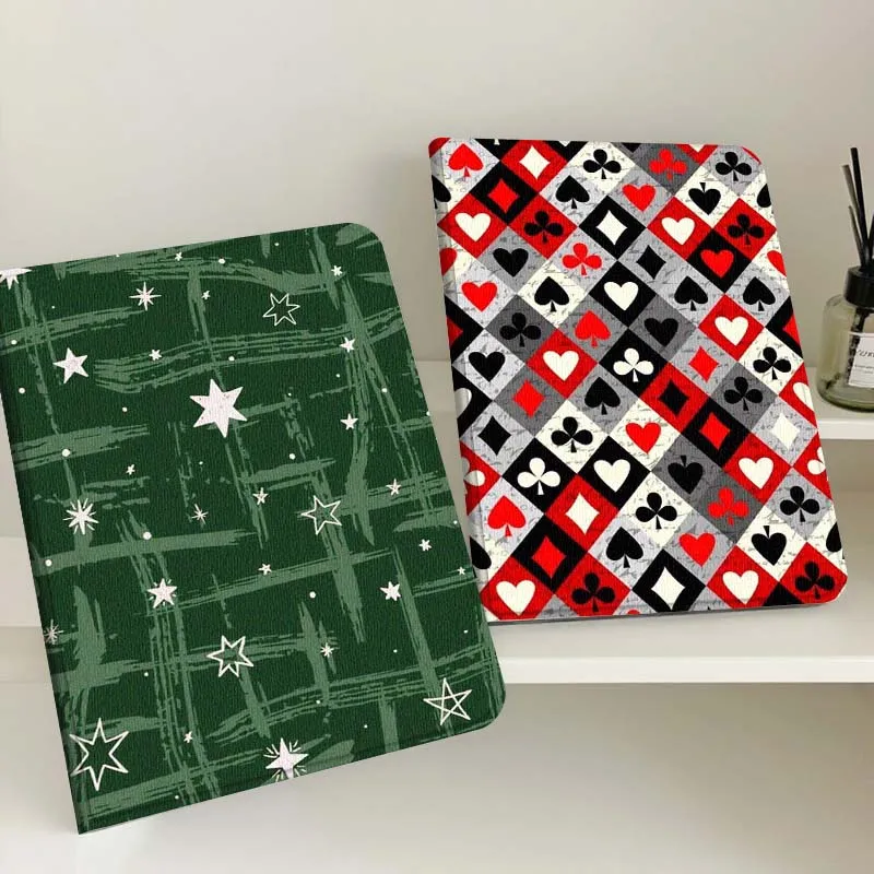 

Cartoon Star Pattern Fabric Tablet Case For Samsung Tab Galaxy S6 S11 A A7 A8 A9 A11 10.1 10.4 10.5 Plus Lite Gift