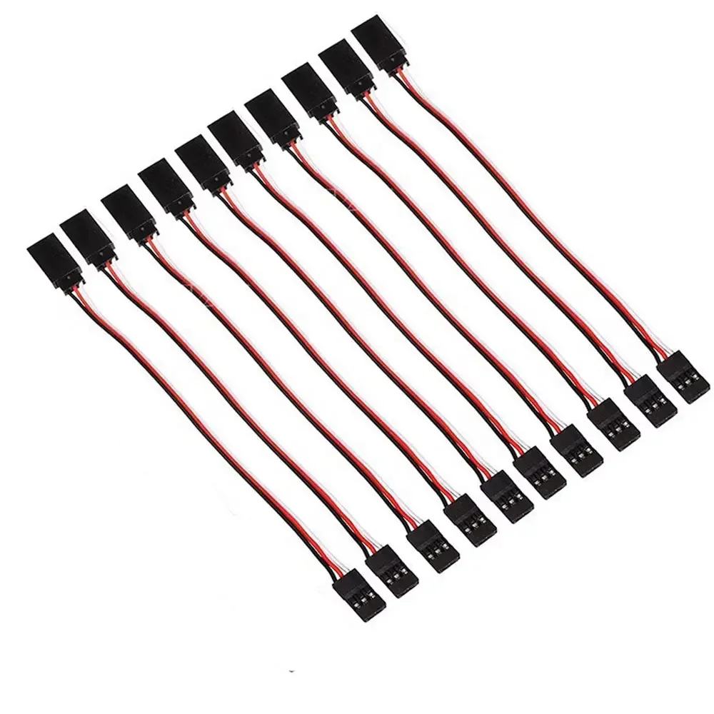 10개/묶음 10CM 20CM 30CM 50CM 100CM 연장 케이블 RC 후타바 JR 남성-여성용