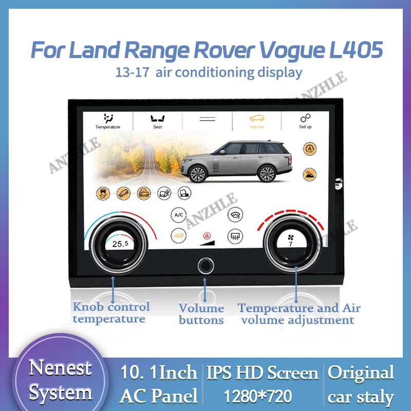 13.3 Inch Android 14 Range Rover Vogue L405 Bosch And Harman System 2013-2017 Media Player Carplay Retain The OEM Menu