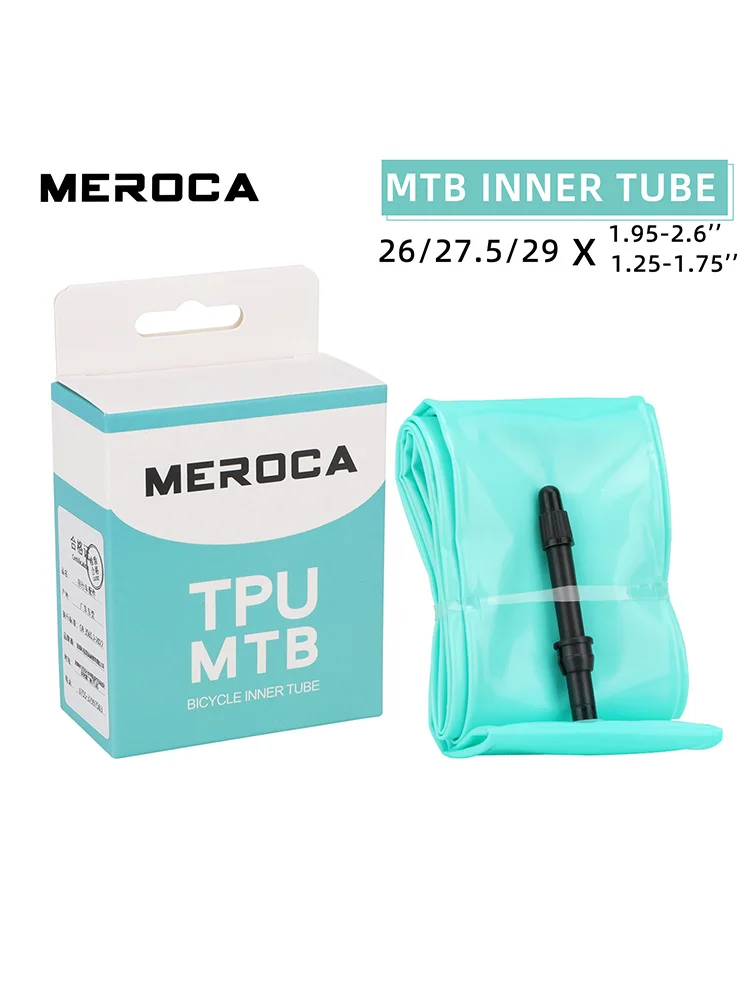 AliExpress MEROCA Mountain Bike TPU Inner Tube 26 Inch 27.5/29 Inches 45L Ultra-light Mtb Bicycle Inner Tube