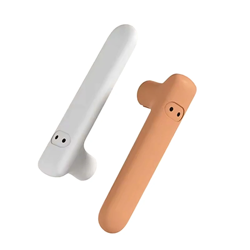 -Silicone Door Handle Cover Anti-Slip Anti-Static Doorknob Sleeve Anti Collision Silent Kids Safety Doorknob Protector