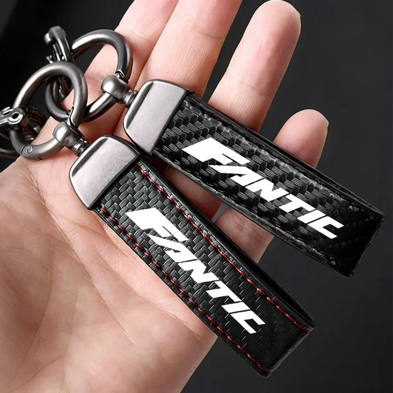 Motorcycle Accessories For FANTIC CABALLERO FLAT TRACK 125 250 500 RALLY/SCRAMBLER XE125/XEF250 Keychain Holder Keyring